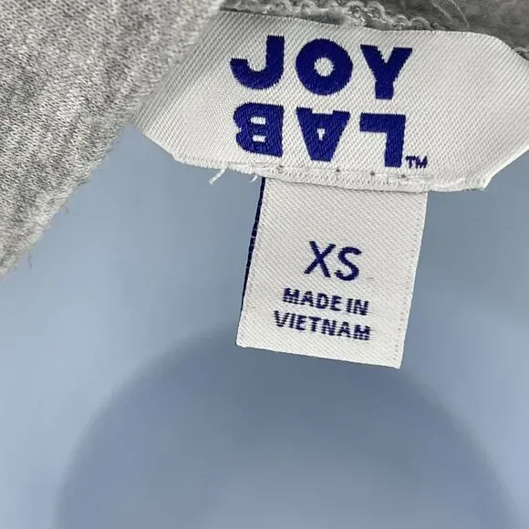 Joy Lab Grey Turtleneck Fleece Lined Sweater XS - Picture 5 of 7